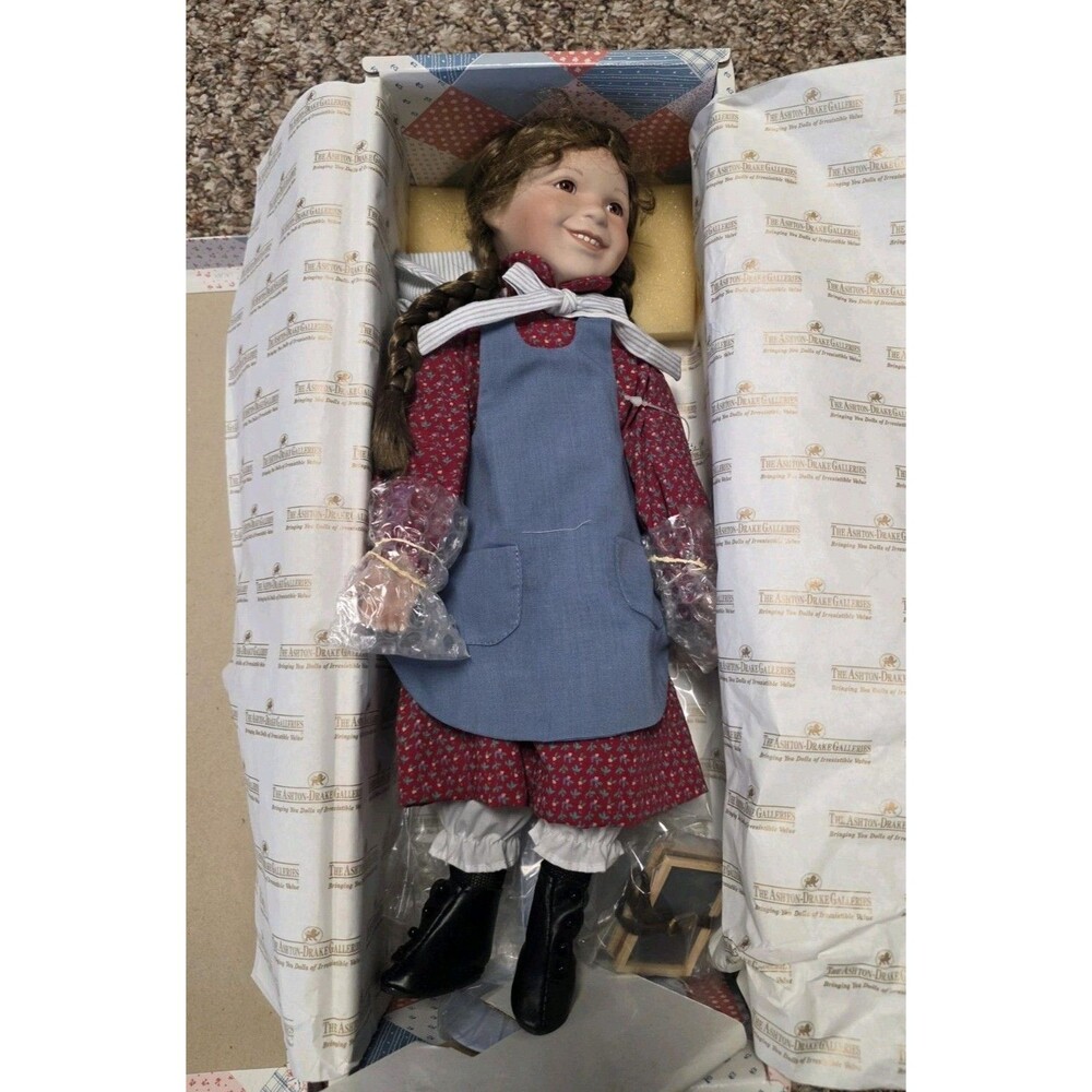 Ashton Drake Laura Ingalls Doll 15 Inch Little House On the Prairie Box COA